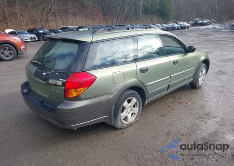 2005 Subaru Outback 2.5I z USA, uszkodzony, nr VIN 4S4BP61C957329709